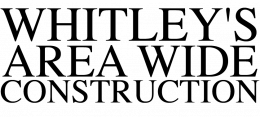 Whitley's Area wide Construction logo
